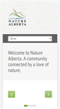 Mobile Screenshot of naturealberta.ca